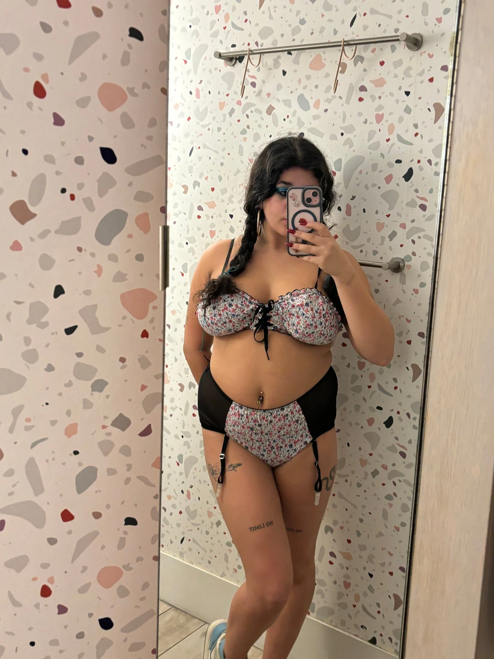 Clare Bare: Cardamine Bralette - Ditsy Floral - Image 3