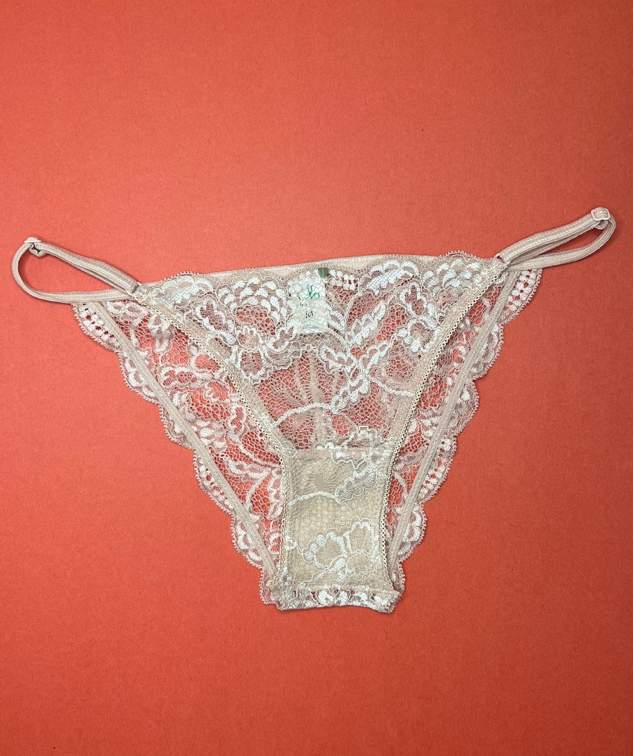Clo: Fortuna Lace String Bikini - Rosa Cuarzo - Image 3