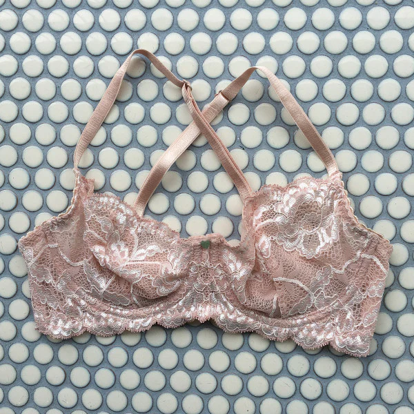 Clo: Fortuna Lace Demi Underwire Bra - Rosa Cuarzo - Image 7