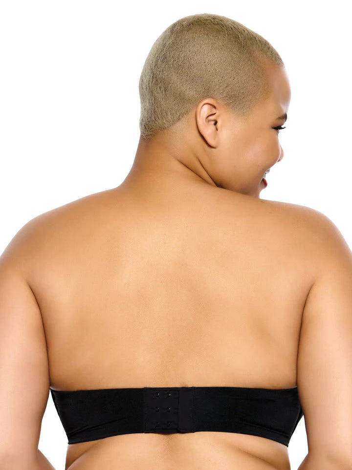 Felina: Body Luxe Strapless Contour Bra - Black - Image 3