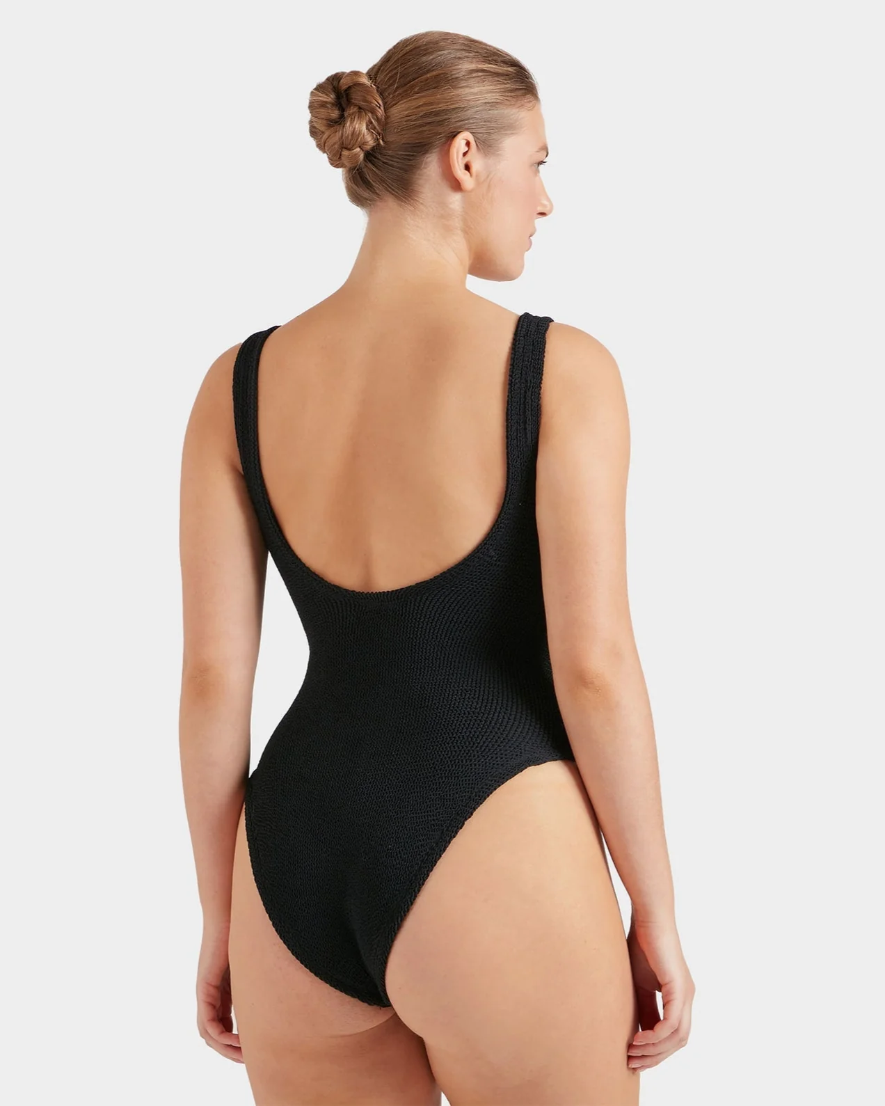 Hunza G: Celine Tortoise Shell One Piece - Black - Image 3