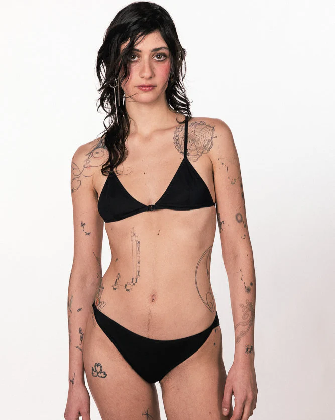 La Fille d'O: Precious Bikini Bottom - Black - Image 4