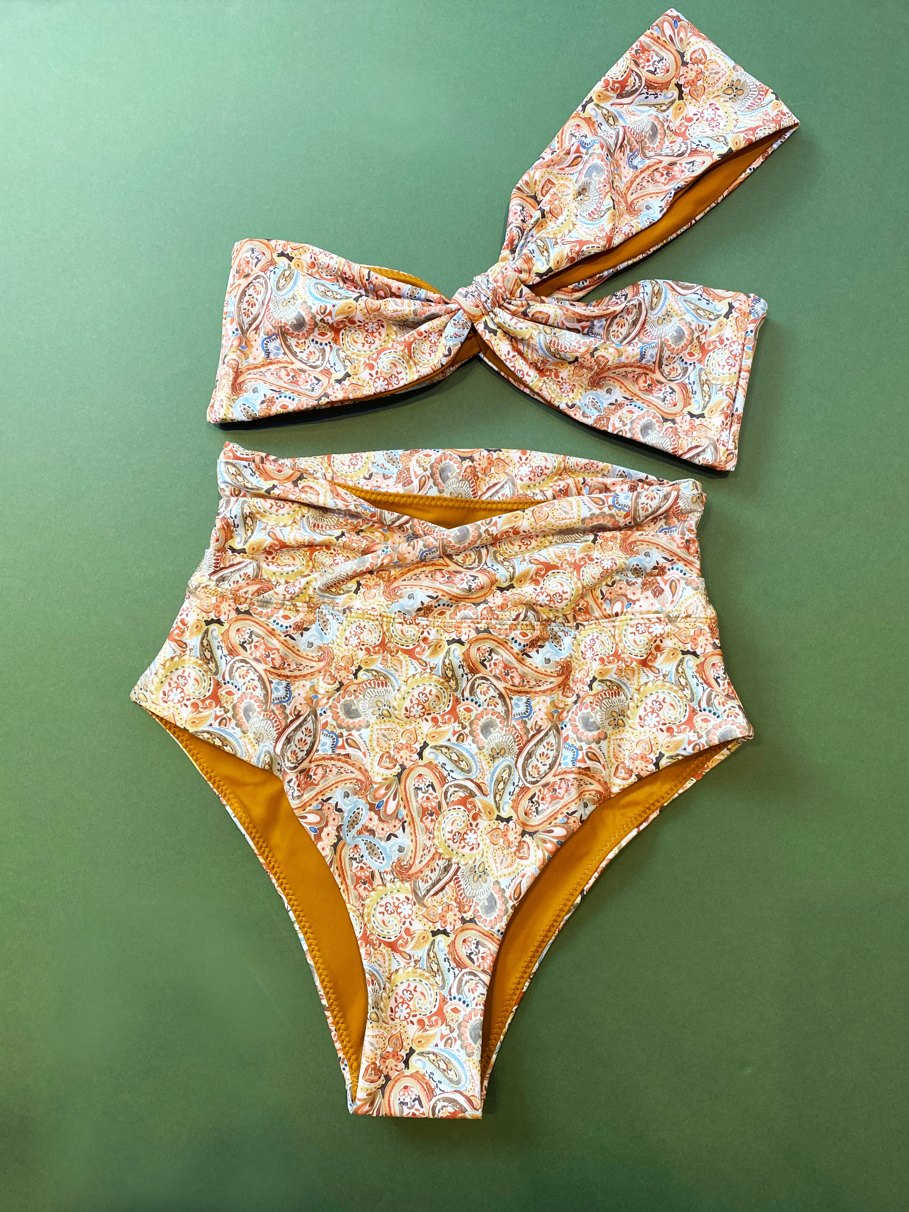 Palm: Kelly High-Waisted Bikini Bottom - S, M - Image 4