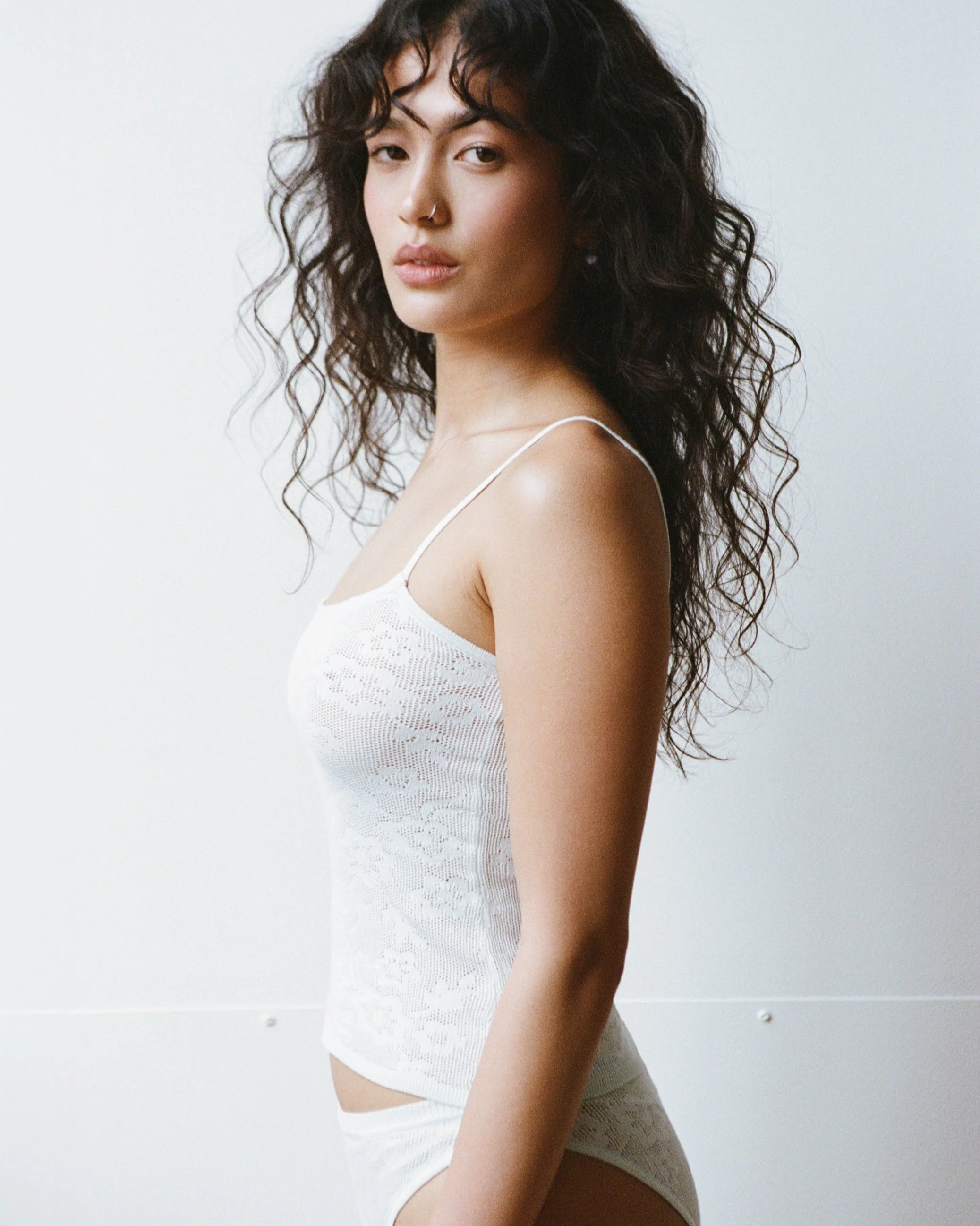 Sensual Tension: Ann 3D Knit Tank Top - Paradise - Image 5