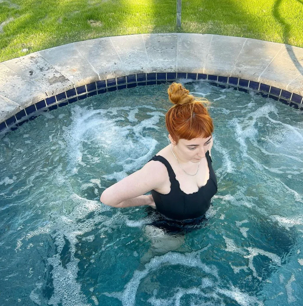 Sherris: Ruffle Corset One Piece - Black - Image 6