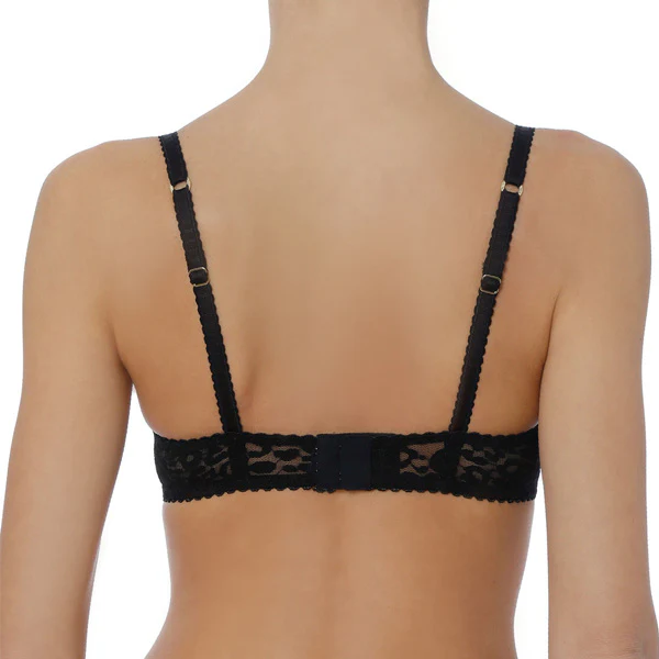 Stella McCartney: Ruby Roaring Leopard Lace Underwire Bra - 32E - Image 3